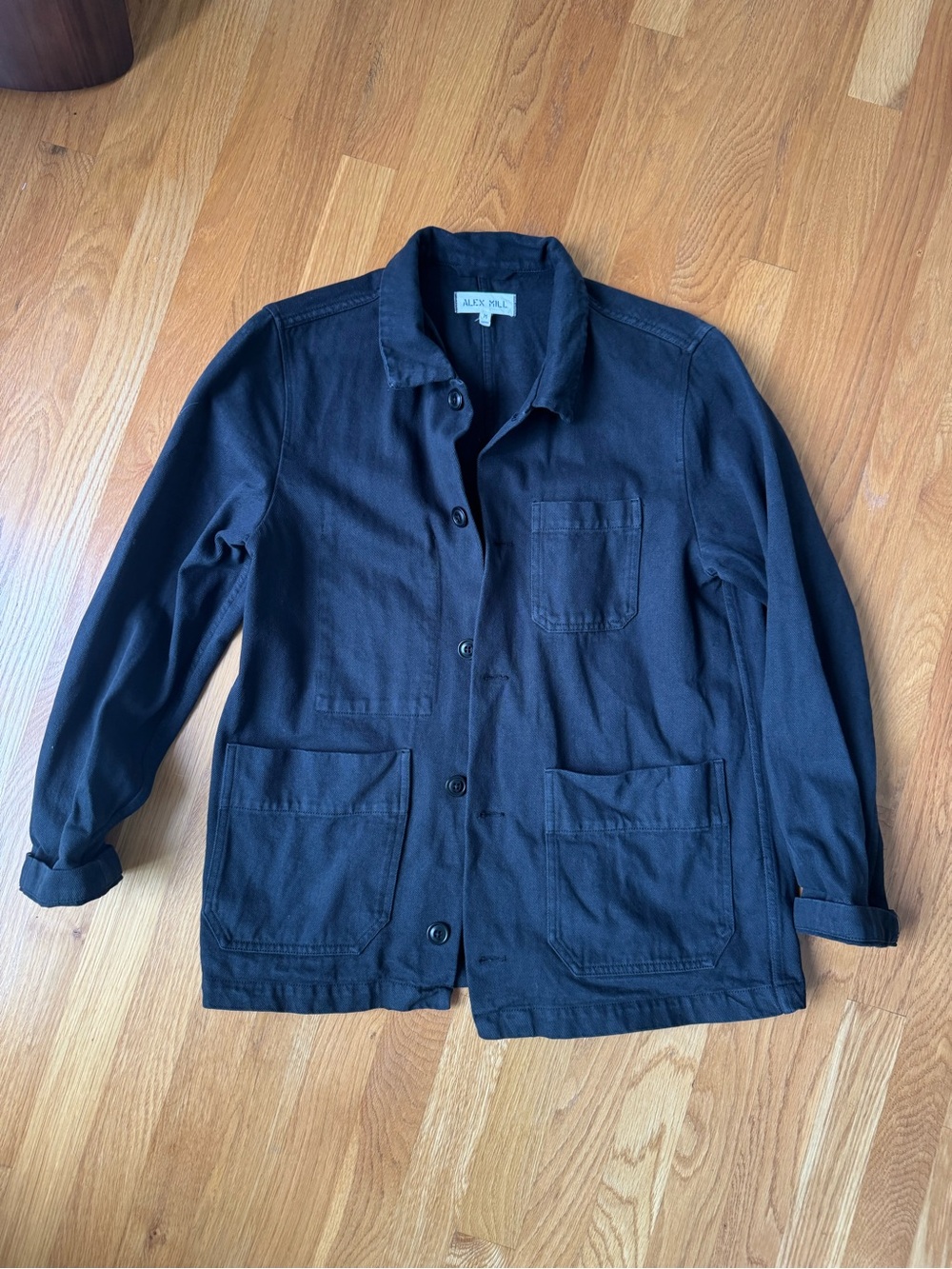 Alex Mill Black Utility Workwear Jacket